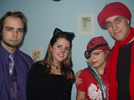 Alex Peak, Sarah Sichina, Sam Grabus, and Paul Kelly