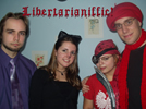 Alex Peak, Sarah Sichina, Sam Grabus, and Paul Kelly