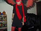 Paul Kelly in a costume he threw together at the last minute