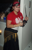 Sam Grabus dressed as a pirate